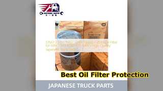 High Quality Oil Filter for Hino Kobelco and Sany Trucks