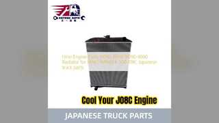 Premium Hino J08C Radiator 16090 6040 Replacement Parts