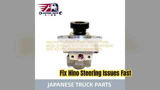 Hino 300 Power Steering Pump 44310 37230 Replacement