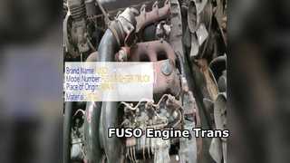 FUSO Fighter 6D17 Engine 6 Speed Trans