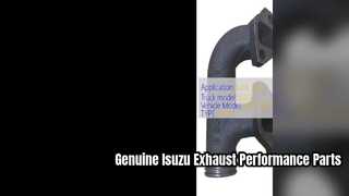 Original Isuzu 6HK1 Exhaust Manifold Pipes Performance Parts
