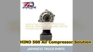 HINO 500 J08E Air Compressor Pump S2910E0C02 Replacement