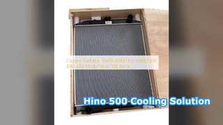 HINO 500 J08E Copper Radiator Replacement Parts