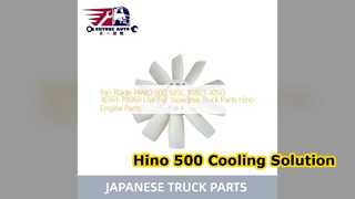 Hino 500 Fan Blade 16361 78060 Durable Engine Cooling