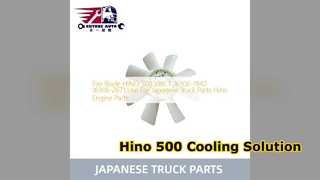 Hino 500 J08CT Fan Blade Replacement 16306 1942