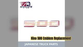 Hino 500 Truck Emblem 75338 E0040 Replacement Part