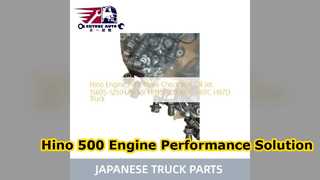 Hino 500 J08C Engine Valve Check Oil Jet Solution