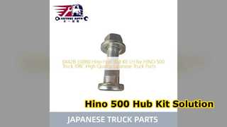 Hino 500 Hub Kit LH 0442B E0080 Japanese Truck Parts