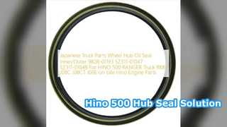 Hino 500 Wheel Hub Oil Seal 9828 01193 High Quality Parts