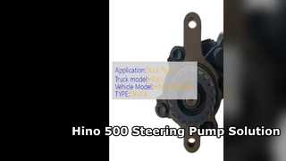 Hino 500 J07C Power Steering Pump Replacement Parts