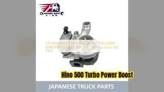 Hino 500 J08E Turbocharger GTC4082KLNV Replacement
