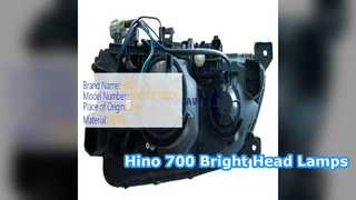 Hino 700 Profia Head Lamp Replacement Parts