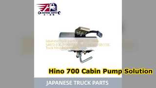 Hino 700 Cabin Lift Pump 54870E0031 Reliable Parts