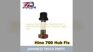 Hino 700 Profia Rear Wheel Hub Component Replacement