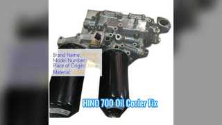HINO 700 P11C Oil Cooler Assembly 15700 E0E10 Repair
