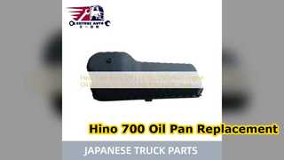 Hino 700 P11C Engine Oil Pan 12111 E0390 Replacement