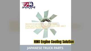 HINO J08C Engine Fan Blade 16306 2671 Replacement