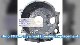 Hino FM260 Flywheel Housing J08E J08C Engine Parts