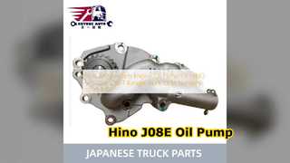 Hino J08E Oil Pump Upgrade