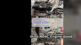 Hino 300 N04C Engine Used Good Condition
