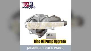 Hino J08C Oil Pump Upgrade
