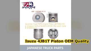 Isuzu 4JB1T Engine Piston 8979402210 Premium Quality