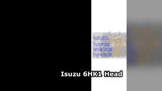 Isuzu FTR FVR 6HK1 Cylinder Head