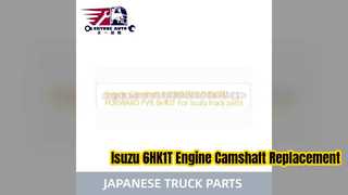 Isuzu 6HK1T Engine Camshaft 8976014380 Replacement Parts