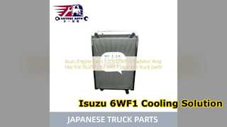 Isuzu 6WF1 Radiator Assy 1214109000 Premium Truck Parts