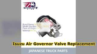 Isuzu Truck Air Governor Valve 1483500930 Replacement