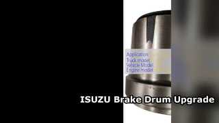 ISUZU FVR BRAKE DRUM 8980857281