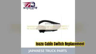 Isuzu Truck Cabin Switch 1823801721 Replacement Part