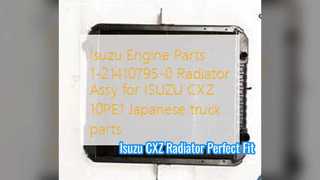 Isuzu CXZ 0PE Radiator Assy Engine Parts Solution