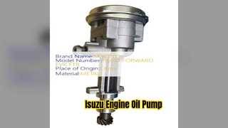 Isuzu 4JB1 Engine Oil Pump 8943602060