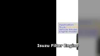 Isuzu Engine Oil Filter 18761832222 For FVR 6HK1 4HK1