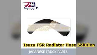 Isuzu FSR Radiator Hose 1214374500 Durable Replacement