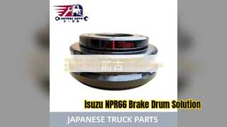 Isuzu NPR66 Rear Brake Drum Replacement Part