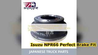 Isuzu NPR66 Rear Brake Drum Replacement Guide