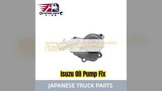 Isuzu FTR 6BG1T Oil Pump Upgrade