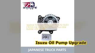 Isuzu FTR FVR Oil Pump L210 0029M
