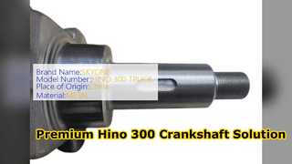 Hino 300 W04D N04C Crankshaft High Quality Replacement