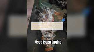 Isuzu 4JB1 Engine Transmission Used Good