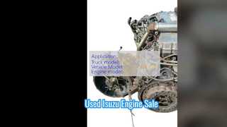 Used Isuzu 6HK1 Engine Transmission For Sale
