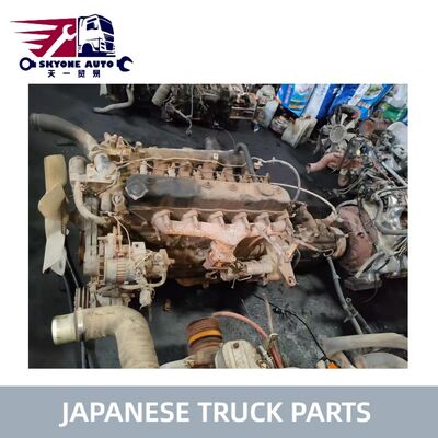 Japanese Truck Parts USED Engine with 5 speed transmission Good Condition For ISUZU FTR 6BG1 on sale Isuzu Used Parts