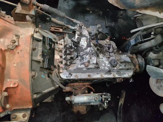Japanese Truck Parts USED Engine with transmission Good Condition For ISUZU FSR FVR 6HE1 on sale Isuzu Used Parts