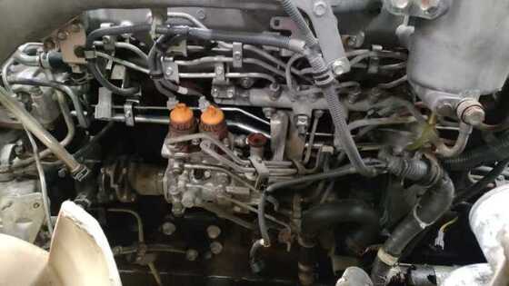 Japanese Truck Parts USED Engine with transmission Good Condition For ISUZU GIGA 6WG1 on sale Isuzu Used Parts