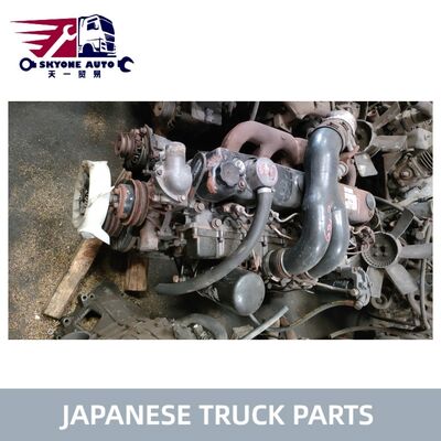 Japanese Truck Parts USED Engine with 6 speed transmission Good Condition For FUSO Fighter 6D17 on sale fuso Used Parts