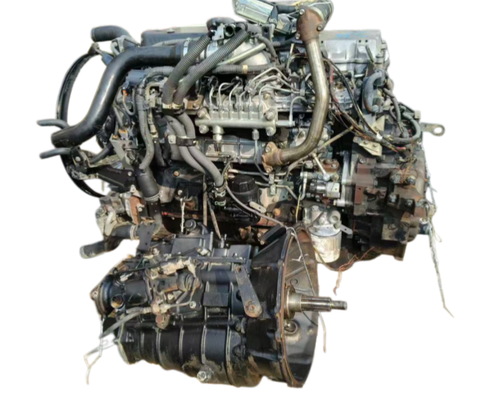 Japanese Truck Parts USED Engine with transmission Good Condition For ISUZU FSR FVR 6HK1 on sale Isuzu Used Part