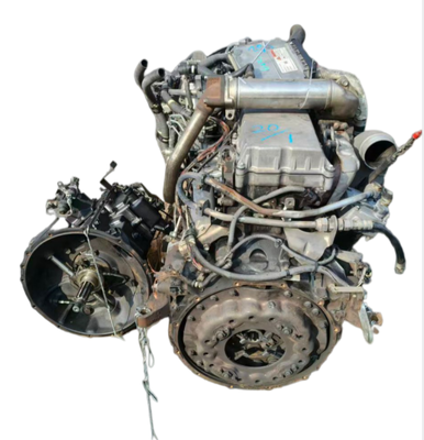 Japanese Truck Parts USED Engine with transmission Good Condition For ISUZU FSR FVR 6HK1 on sale Isuzu Used Part