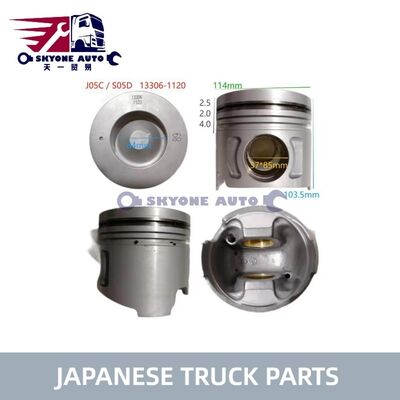 Hino Engine Parts Piston Assy 13306-1120 Use for HINO 500 J05CT S05C S05D Truck